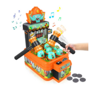 Whack Game Toy Mole- Hammering Mini Electronic Arcade Game