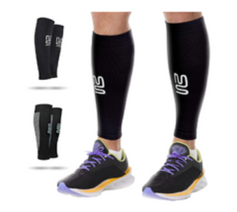 Sports Calf Support – Large, Calf Compression Sleeve 2 Pack for Men and Women