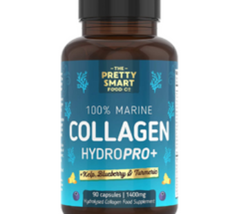 Powerful Marine Collagen Tablets – with Hyaluronic Acid, Biotin & Blueberry – 1400MG Complex