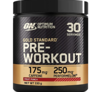 Optimum Nutrition Gold Standard Pre Workout Powder, Energy Drink with Creatine Monohydrate